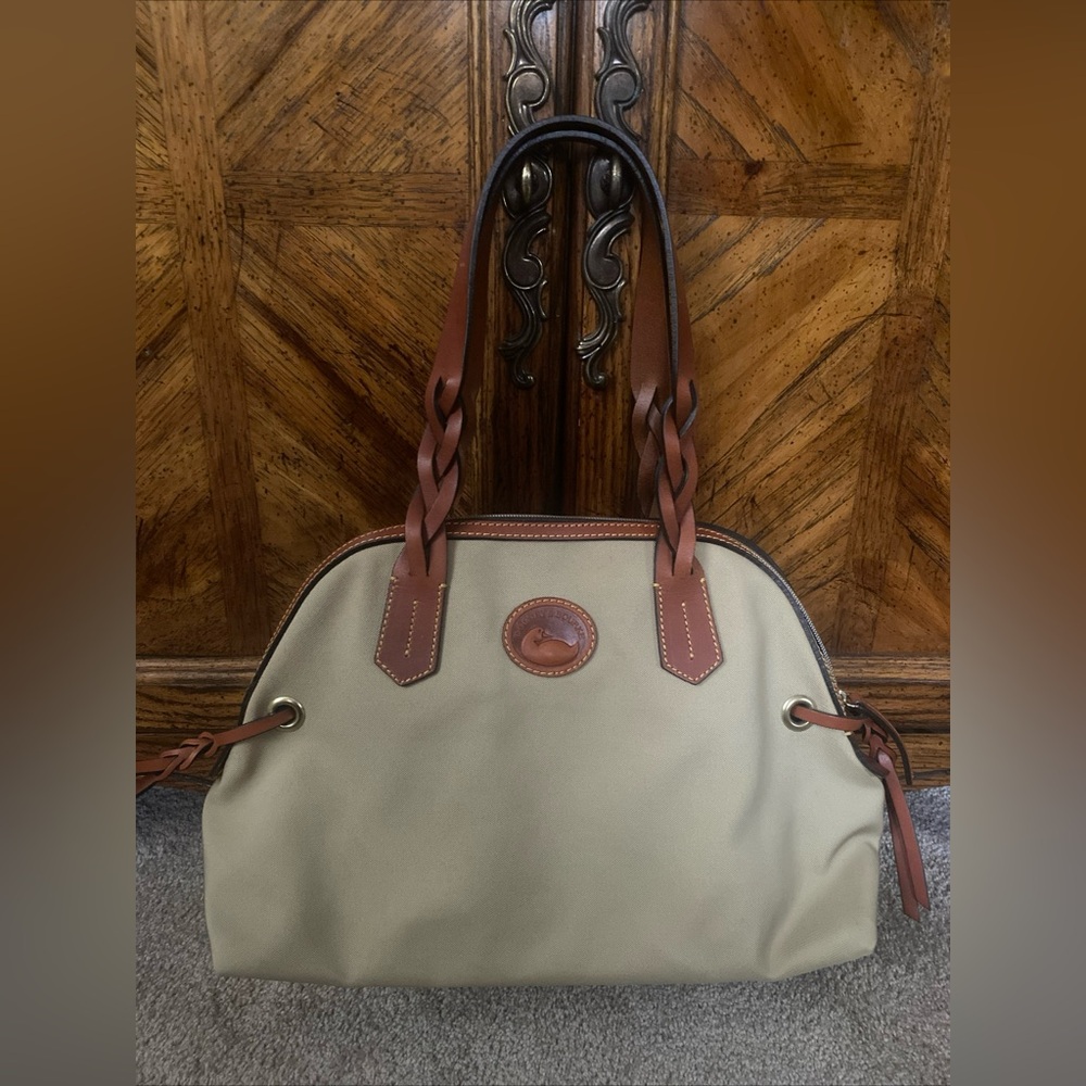 Vintage Dooney & Bourke Small Domed Satchel Model IN435